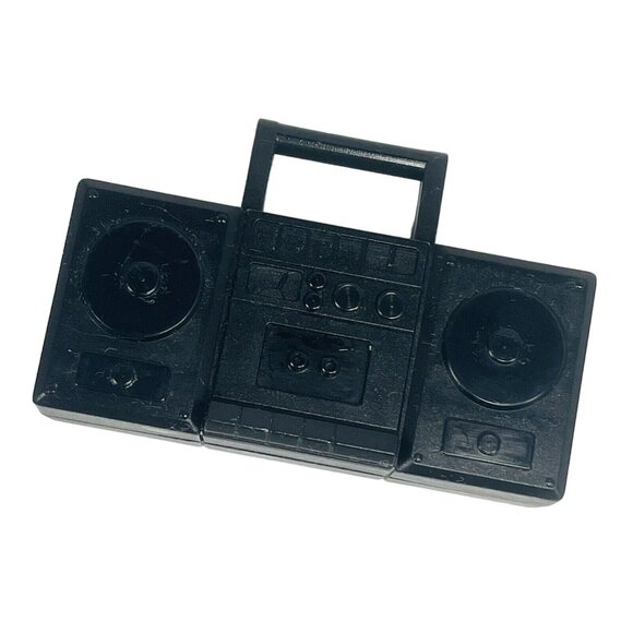 Unbranded Other - Barbie Cassette Player Boombox Radio Miniature Diorama Music Vintage